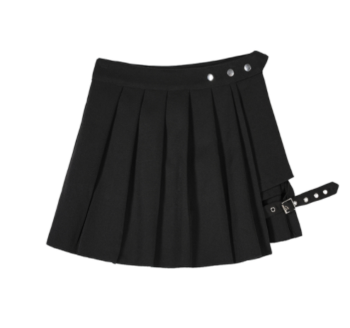 Work Clothes Plaid Skirt Female Summer Cool Girl Wear A Tactical Skirt Work Clothes Plaid Skirt Female Summer Cool Girl Wear A Tactical Skirt